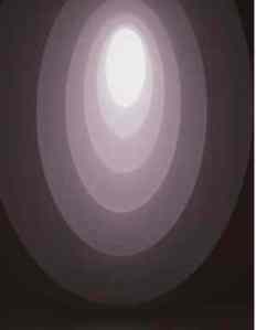Aten Reign moment in the Guggenheim atrium, James Turrell’s site-specific spectacular. Source: Guggenheim